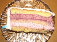 Fotografija recepta: Jagodno borovničeva torta