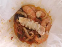 Fotografija recepta: Mošnjički z rezanci in rakci