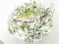 Fotografija recepta: Jajčevci s smetano