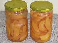 Fotografija recepta: Vložene breskve