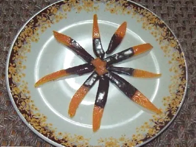 Kandirane pomarančne lupinice