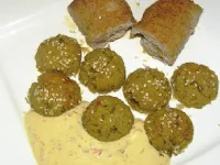 Fotografija recepta: Grahovi polpetki s sezamom