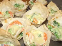 Fotografija recepta: Zelenjavne skodelice