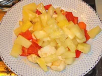 Fotografija recepta: Piščanec v sladko - kisli omaki II