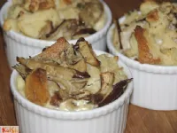 Fotografija recepta: Kruhov narastek z gobami