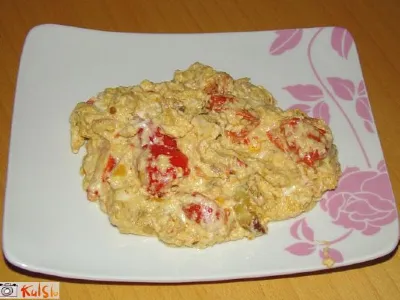 Pečena paprika s kislo smetano