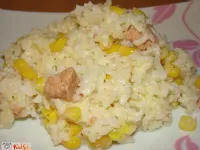 Fotografija recepta: Riž s tuno in koruzo