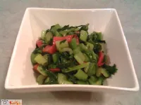 Fotografija recepta: Solata iz stebelne zelene