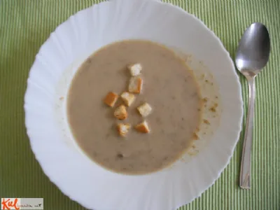 Šampinjonova kremna juha 