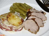 Fotografija recepta: Svinjska ribica v rumovi marinadi