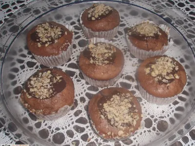 Čoko banana muffini