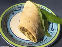 Fotografija recepta: Čemažev skutni zavitek