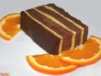 Fotografija recepta: Čokoladno pomarančne kocke