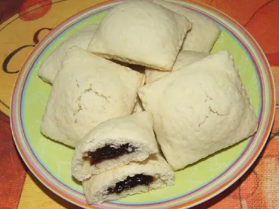 Krhke blazinice z marmelado