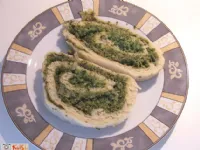 Fotografija recepta: Kvašeni štruklji s špinačo in skuto