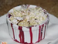 Fotografija recepta: Sadni potresenec z ingverjem in mandlji