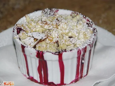 Sadni potresenec z ingverjem in mandlji