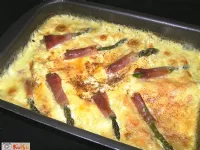 Fotografija recepta: Lazanja s šparglji