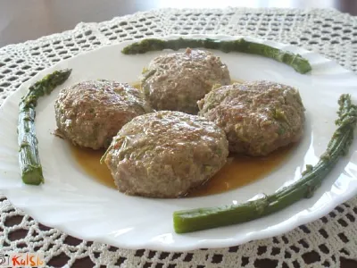 Mesno zelenjavni polpeti