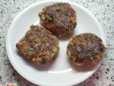 Polpeti  z zelenjavo in kosmiči