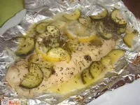 Fotografija recepta: File pange v alufoliji