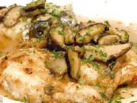 Fotografija recepta: Piščančja prsa z gobami