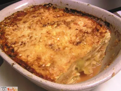 »Parmezana« - zloženka z bučkami in ravioli