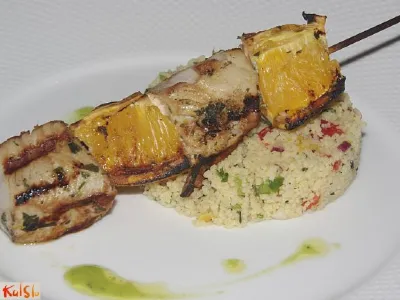 Tuna v pomarančni marinadi