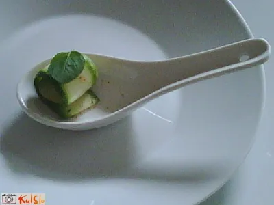 Bučke z avokadom- pred predjed