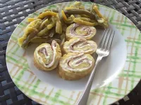 Fotografija recepta: Nadevana jajčna omleta po Lučkino