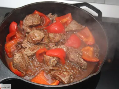 Pljučna pečenka s papriko