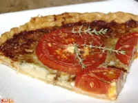 Fotografija recepta: Sirova pita s paradižniki
