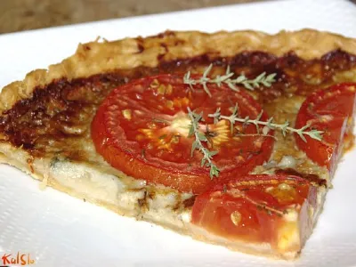 Sirova pita s paradižniki