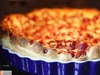 Fotografija recepta: Češnjev Clafouti