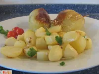 Fotografija recepta: Pečena filana paprika