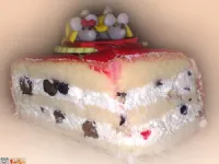 Fotografija recepta: Borovničevo - skutina torta