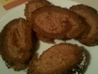 Fotografija recepta: Preprosta čokoladno - kokosova rulada