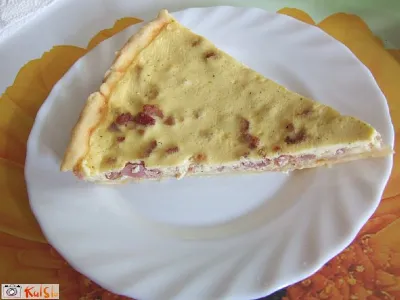 Lotarinška špehovka ("Quiche Lorraine")