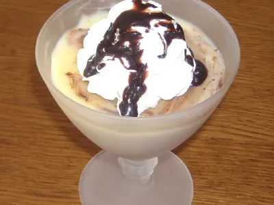 Stracciatella puding 