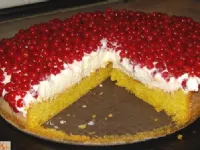 Fotografija recepta: Sadna jogurtova torta