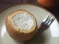 Fotografija recepta: Pečena jabolka s skuto