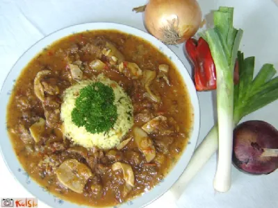 Srnin ragu po gobarsko