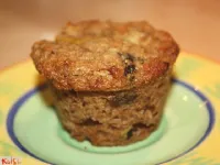 Fotografija recepta: Pomarančni muffini s suhimi slivami