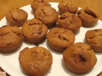 Fotografija recepta: Bio bananin mufin s čokolado