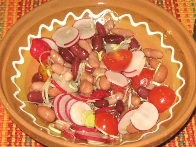 Fižolova solata po moje