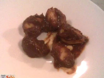 Česen v rdeči marinadi