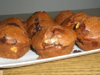 Fotografija recepta: Muffini s trojno čokolado