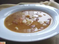 Fotografija recepta: Lahka mineštrica (Patate e fasoi)
