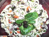 Fotografija recepta: Lignji v solati
