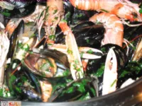 Fotografija recepta: Škampi na buzari